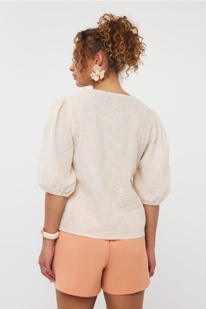TOP REGINA HSS2549 ECRU
